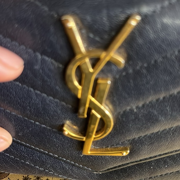 YSL ENVELOPE WALLET 
DEEP DARK BLUE - Picture 9 of 9